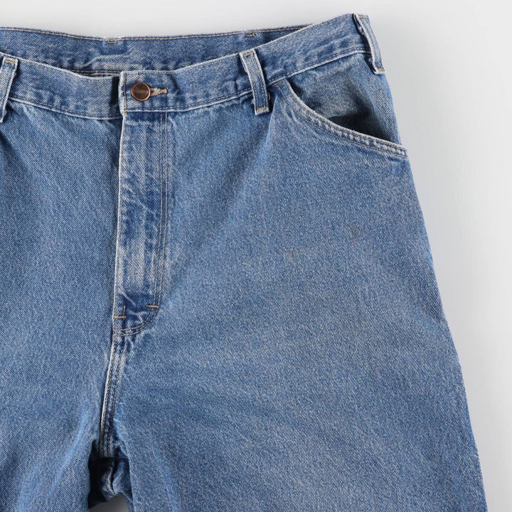 Dickies Relaxed Fit Denim Painter Shorts, Men's, W37 equivalent cotton blue type Vintage Second Hand