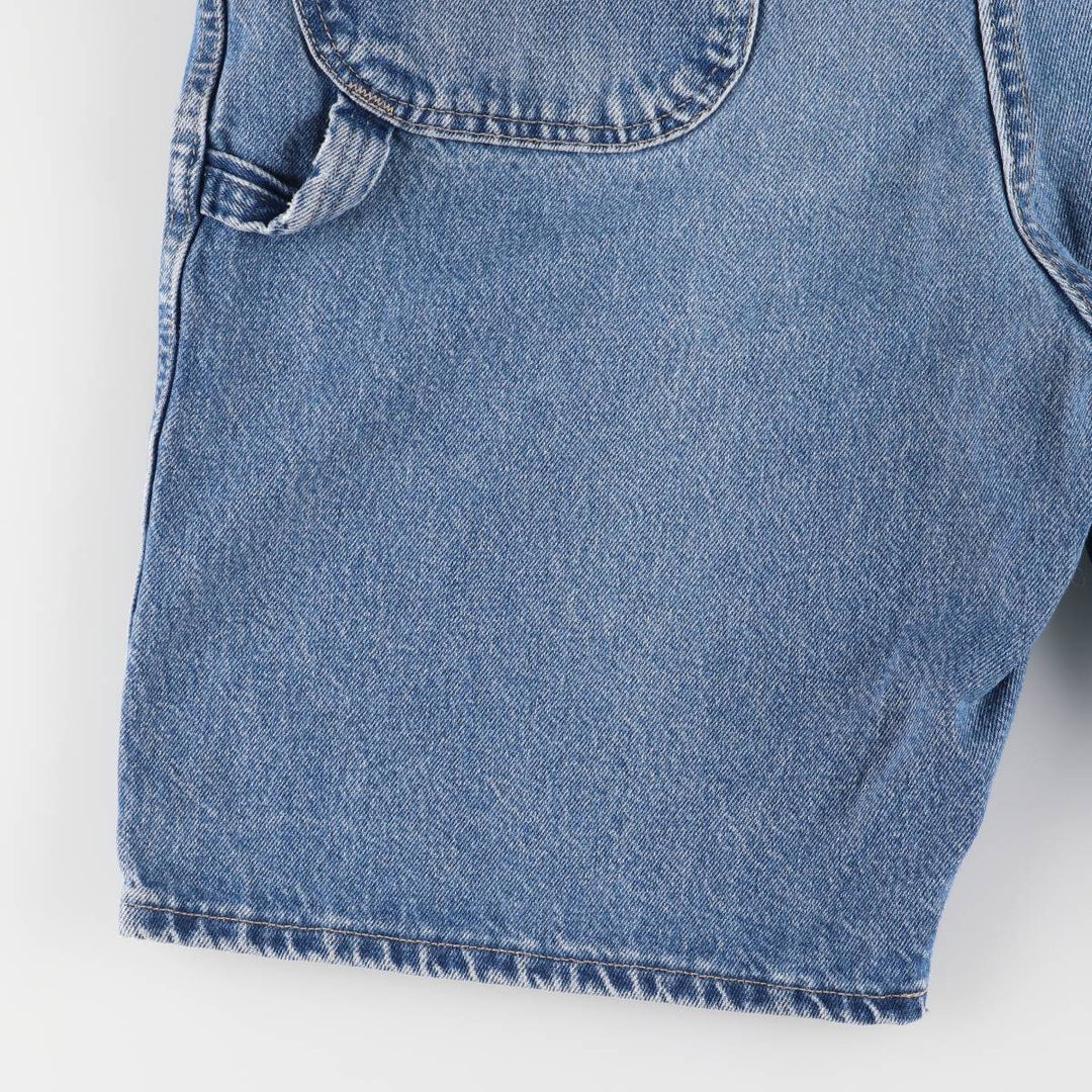 Dickies Relaxed Fit Denim Painter Shorts, Men's, W37 equivalent cotton blue type Vintage Second Hand