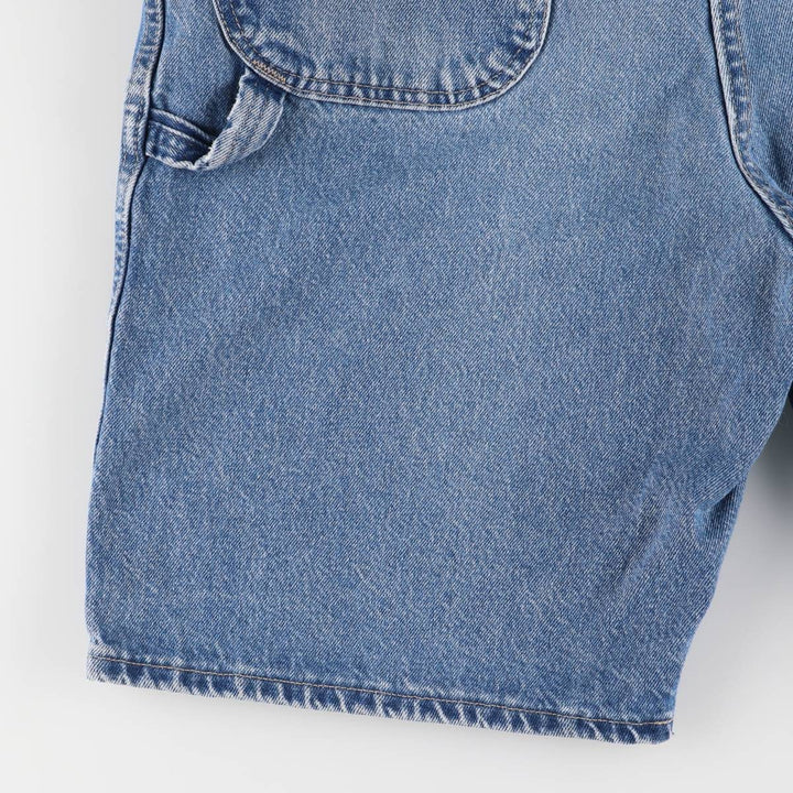 Dickies Relaxed Fit Denim Painter Shorts, Men's, W37 equivalent cotton blue type Vintage Second Hand