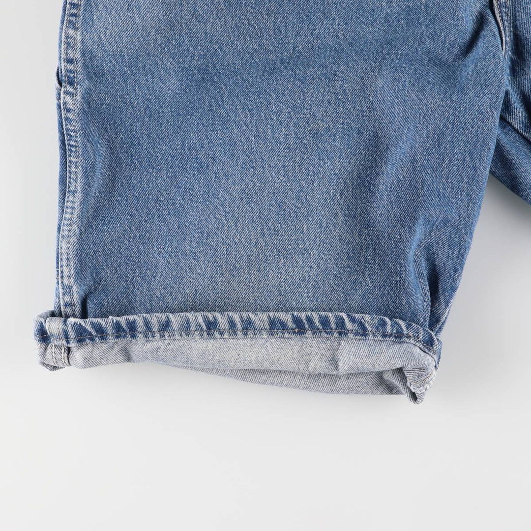 Dickies Relaxed Fit Denim Painter Shorts, Men's, W37 equivalent cotton blue type Vintage Second Hand