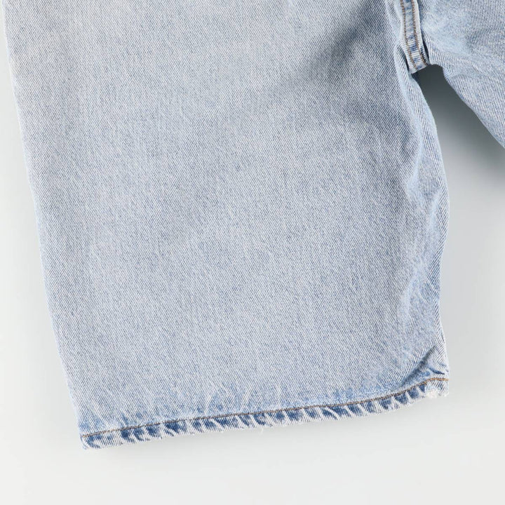 90'S Levi's 550 Relaxed Fit Orange Tab Denim Shorts, Men's, W37, Vintage cotton blue type Vintage Second Hand