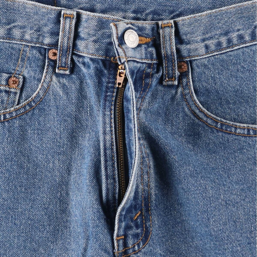 90'S Levi's 550 Relaxed Fit Denim Shorts, Made in Canada, Men's, W31, Vintage cotton blue type Vintage Second Hand