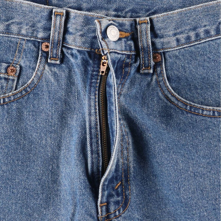 90'S Levi's 550 Relaxed Fit Denim Shorts, Made in Canada, Men's, W31, Vintage cotton blue type Vintage Second Hand