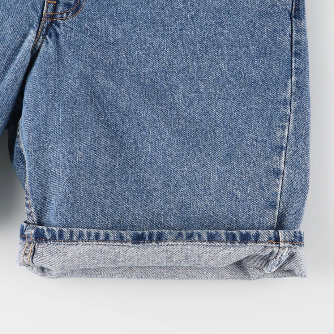 90'S Levi's 550 Relaxed Fit Denim Shorts, Made in Canada, Men's, W31, Vintage cotton blue type Vintage Second Hand