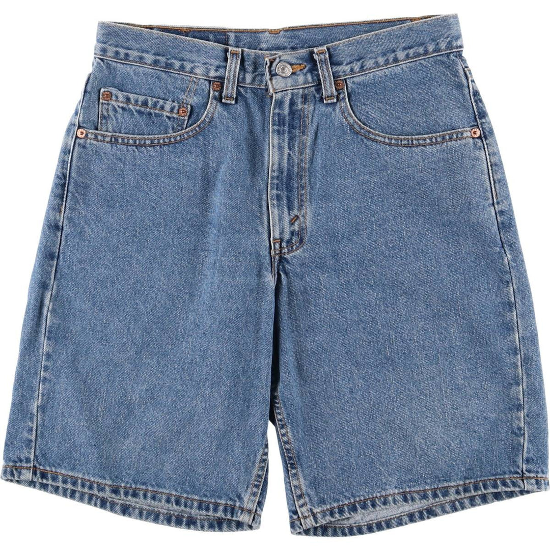 90'S Levi's 550 Relaxed Fit Denim Shorts, Made in Canada, Men's, W31, Vintage cotton blue type Vintage Second Hand