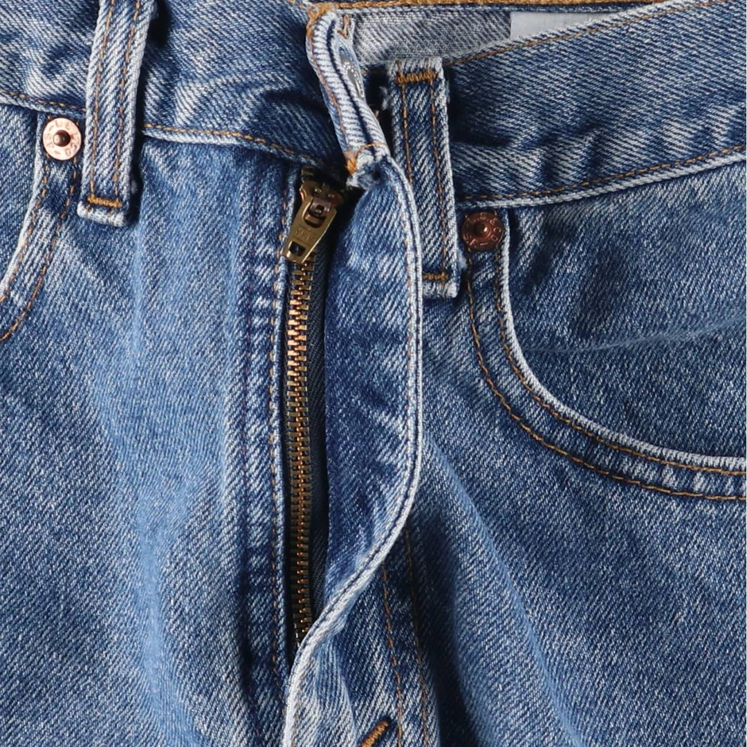 90'S Levi's 550 Relaxed Fit Denim Shorts, Made in Canada, Men's, W31, Vintage cotton blue type Vintage Second Hand
