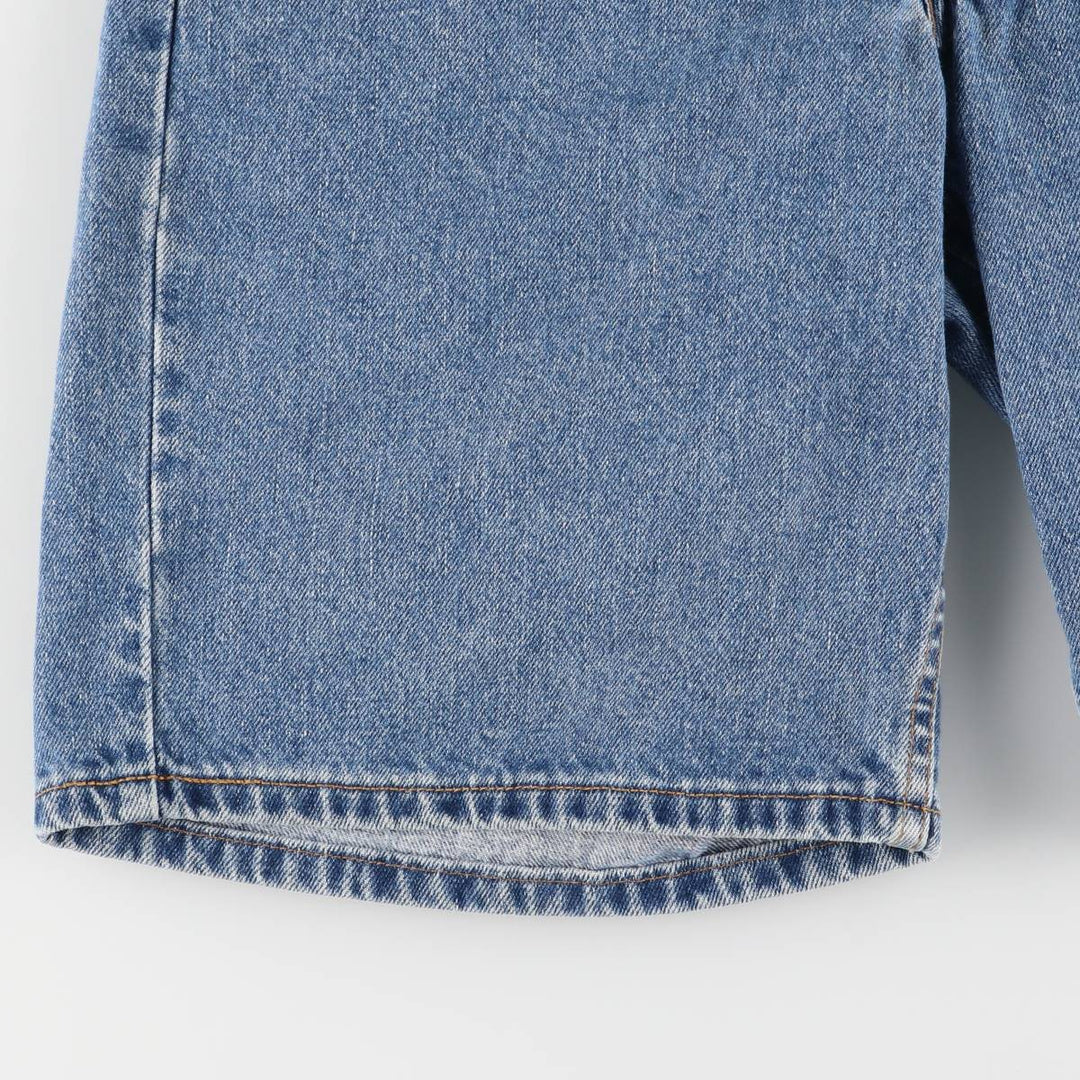 90'S Levi's 550 Relaxed Fit Denim Shorts, Made in Canada, Men's, W31, Vintage cotton blue type Vintage Second Hand