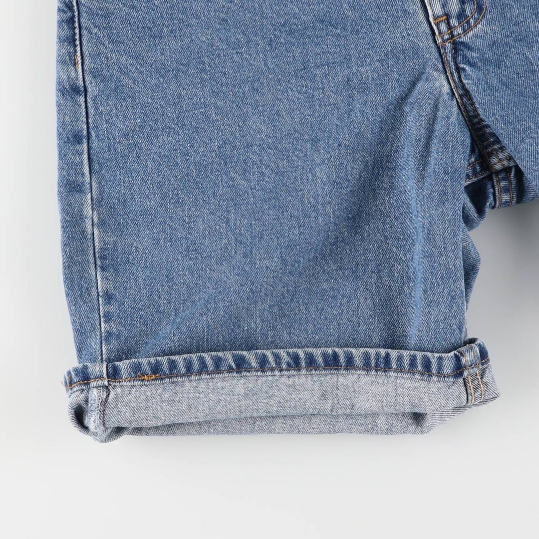 90'S Levi's 550 Relaxed Fit Denim Shorts, Made in Canada, Men's, W31, Vintage cotton blue type Vintage Second Hand