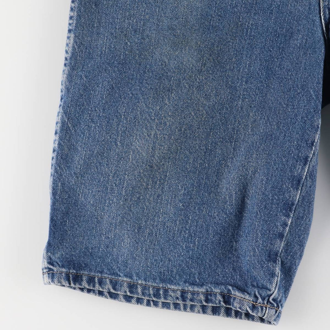 Dickies REGULAR denim shorts, half pants, men's size w36 cotton blue type Vintage Second Hand