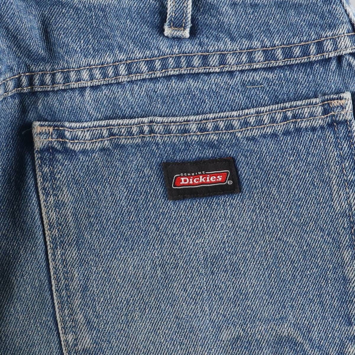 Dickies Relaxed Fit Denim Painter Shorts, Men's, W36 equivalent cotton blue type Vintage Second Hand