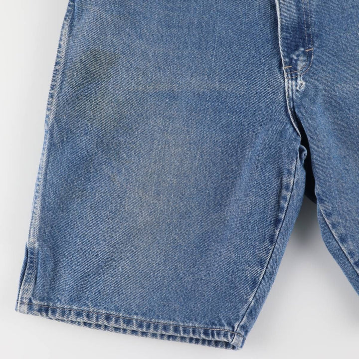 Dickies Relaxed Fit Denim Painter Shorts, Men's, W36 equivalent cotton blue type Vintage Second Hand