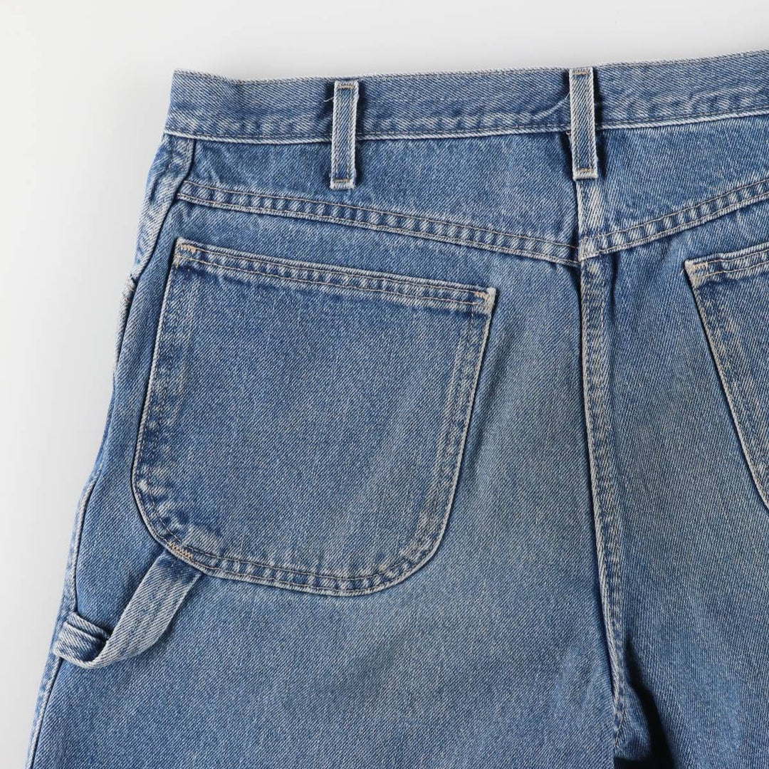 Dickies Relaxed Fit Denim Painter Shorts, Men's, W36 equivalent cotton blue type Vintage Second Hand