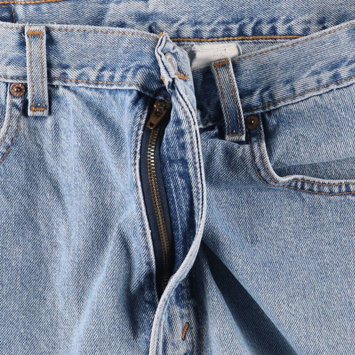 ~00'S Levi's denim shorts, short pants, men's w36 equivalent unclear blue type Vintage Second Hand