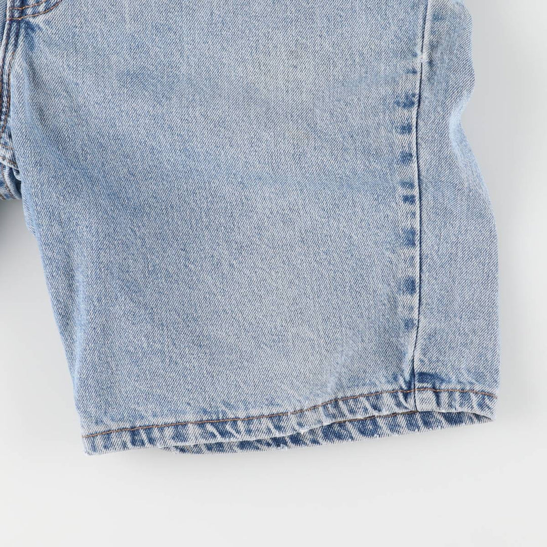 ~00'S Levi's denim shorts, short pants, men's w36 equivalent unclear blue type Vintage Second Hand