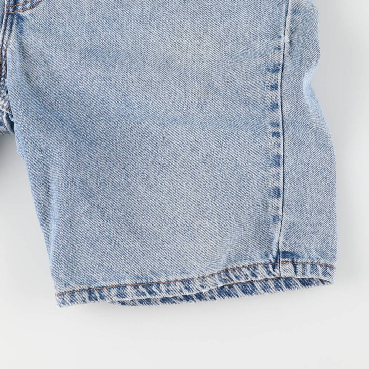 ~00'S Levi's denim shorts, short pants, men's w36 equivalent unclear blue type Vintage Second Hand