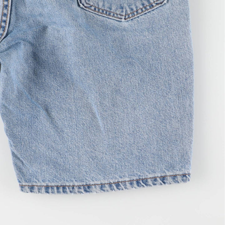 ~00'S Levi's denim shorts, short pants, men's w36 equivalent unclear blue type Vintage Second Hand