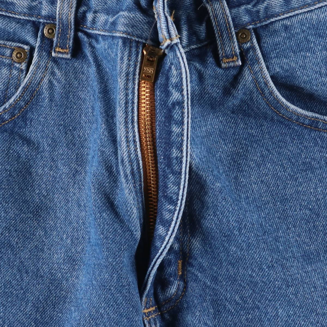 Carhartt Relaxed Fit Tapered Denim Pants for Men, W34 equivalent cotton blue type Vintage Second Hand