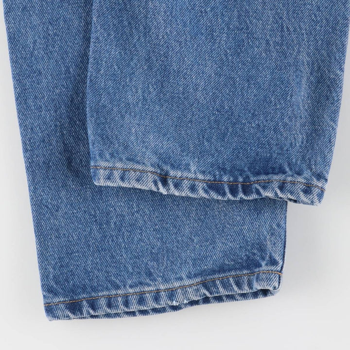 Carhartt Relaxed Fit Tapered Denim Pants for Men, W34 equivalent cotton blue type Vintage Second Hand