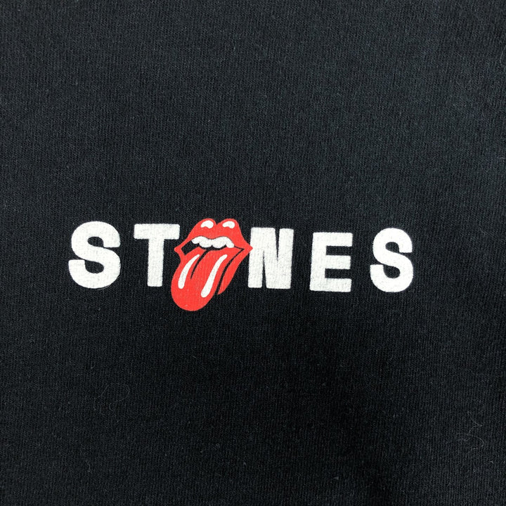 THE ROLLING STONES Rolling Stones Long T-shirt Band T-shirt Band T-shirt Men's M size cotton black type Vintage Second Hand