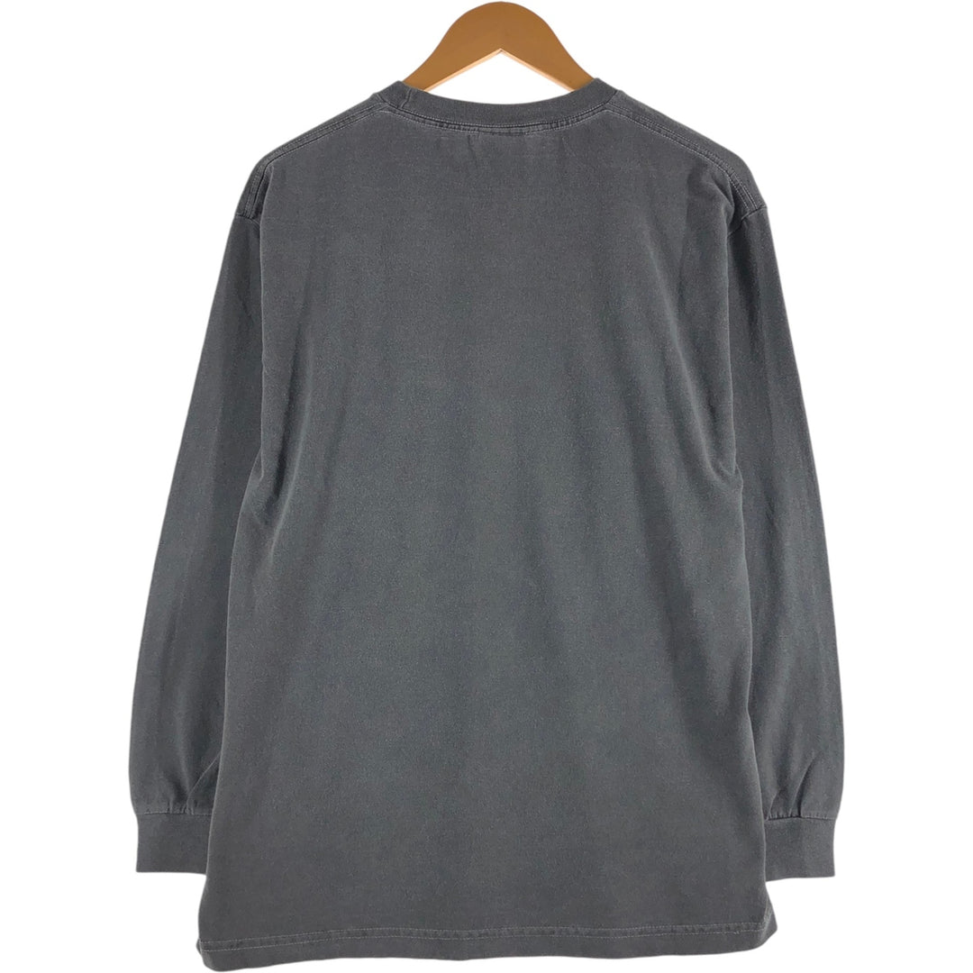00'S ALSTYLE APPAREL and ACTIVEWEAR Long T-shirt Long T Men's L size cotton gray type Vintage Second Hand
