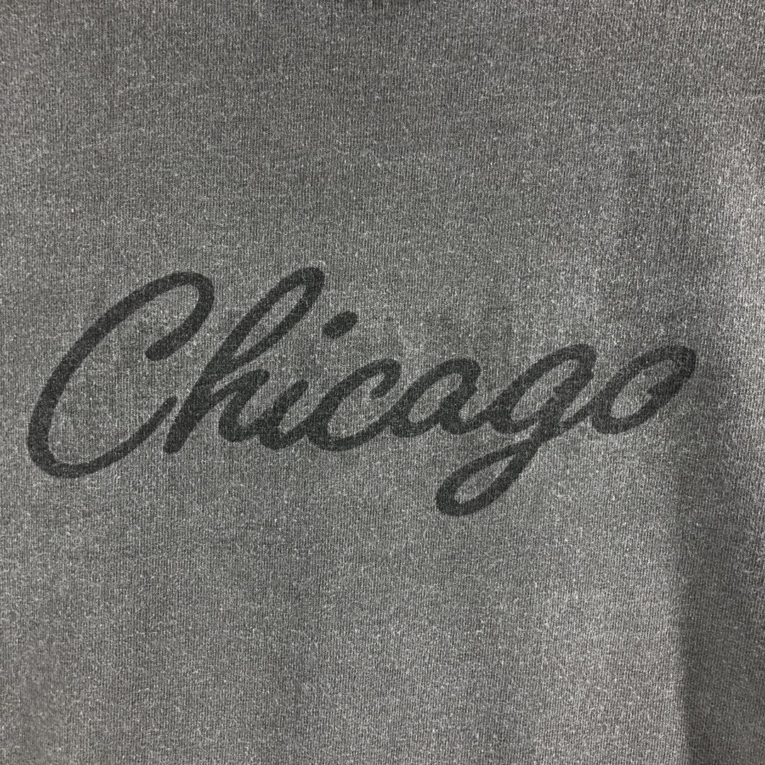 00'S ALSTYLE APPAREL and ACTIVEWEAR Long T-shirt Long T Men's L size cotton gray type Vintage Second Hand