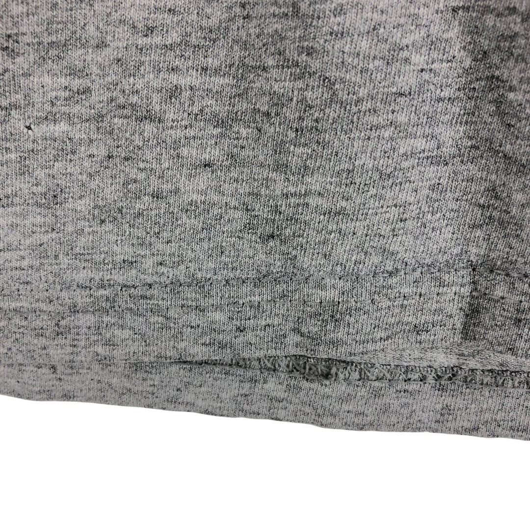 90'S Anvil Long Sleeve T-Shirt, Made in USA, Men's L Size, Vintage cotton gray type Vintage Second Hand
