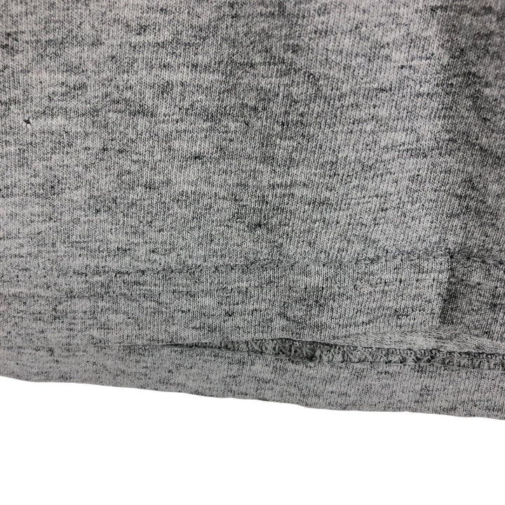 90'S Anvil Long Sleeve T-Shirt, Made in USA, Men's L Size, Vintage cotton gray type Vintage Second Hand