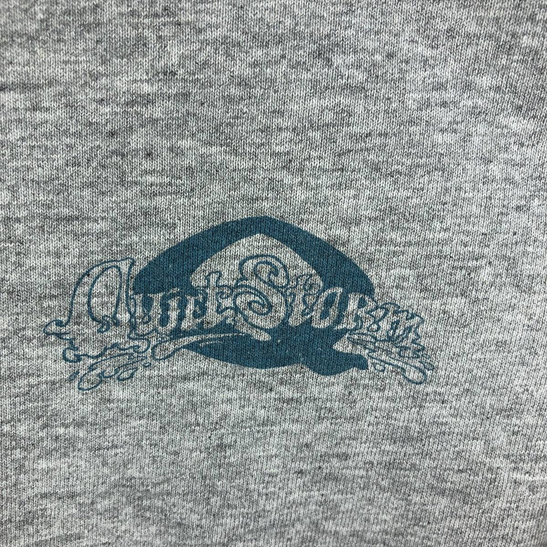 90'S Anvil Long Sleeve T-Shirt, Made in USA, Men's L Size, Vintage cotton gray type Vintage Second Hand