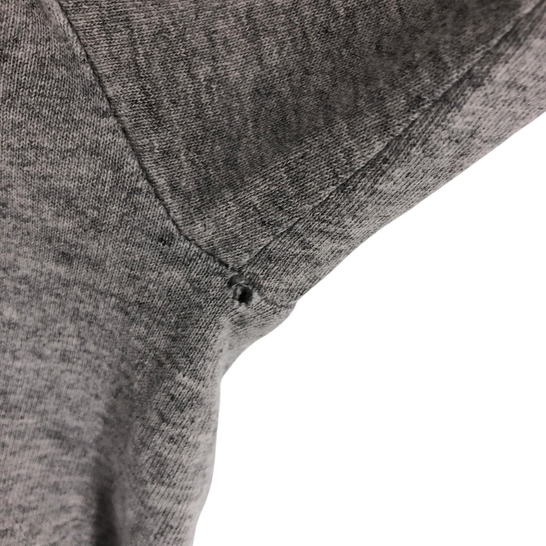 90'S Anvil Long Sleeve T-Shirt, Made in USA, Men's L Size, Vintage cotton gray type Vintage Second Hand