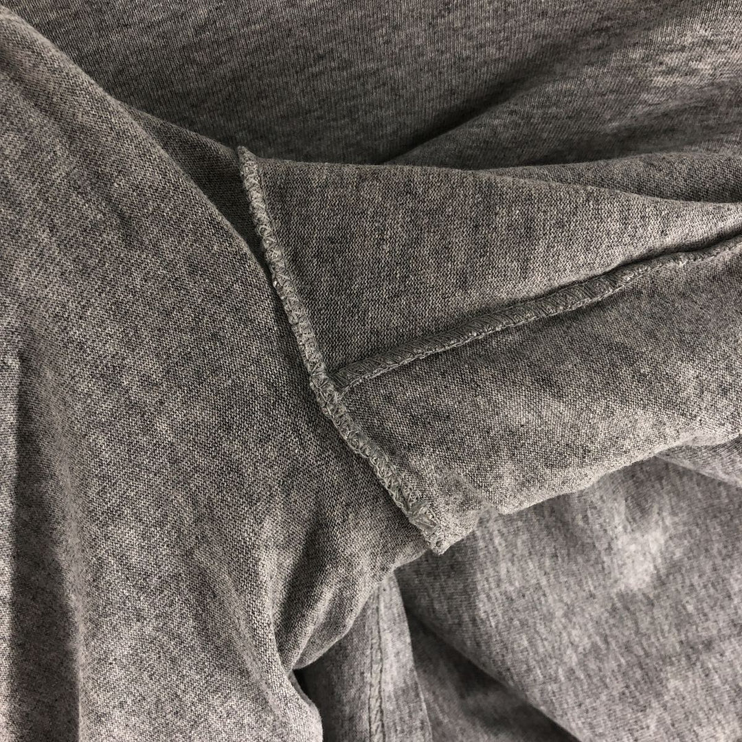 90'S Anvil Long Sleeve T-Shirt, Made in USA, Men's L Size, Vintage cotton gray type Vintage Second Hand