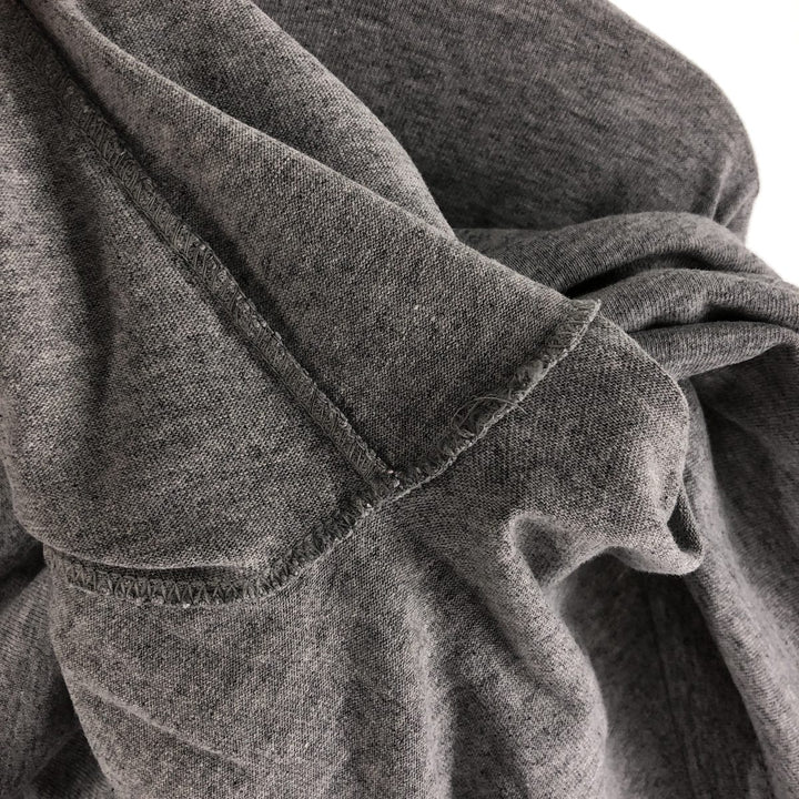 90'S Anvil Long Sleeve T-Shirt, Made in USA, Men's L Size, Vintage cotton gray type Vintage Second Hand