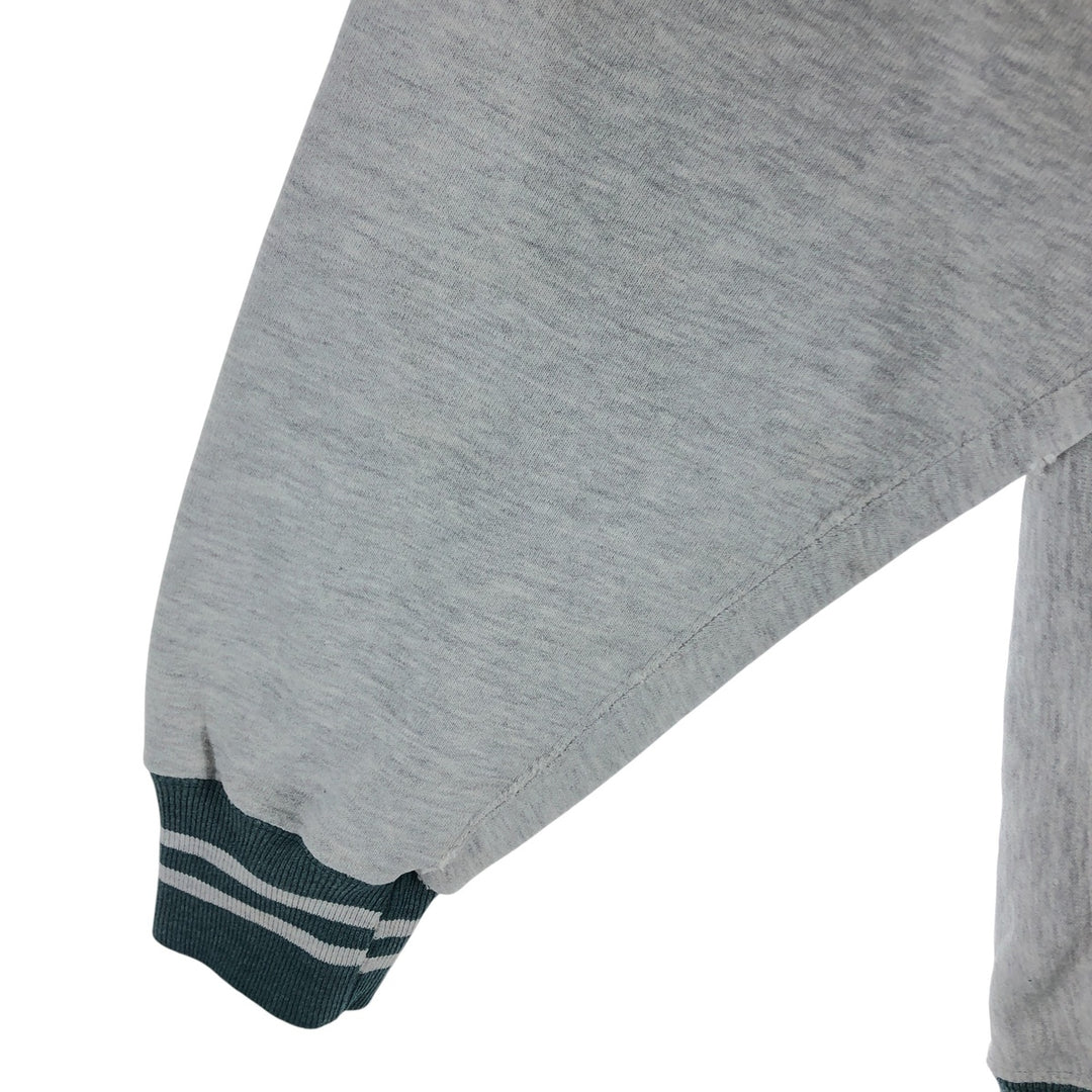Champion Reverse Weave Embroidered Tag Logo Sweatshirt Trainer Made in USA LARGE Men's L Equivalent Vintage cotton gray type Vintage Second Hand