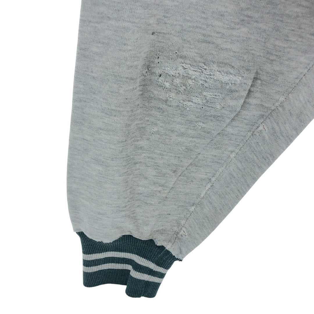 Champion Reverse Weave Embroidered Tag Logo Sweatshirt Trainer Made in USA LARGE Men's L Equivalent Vintage cotton gray type Vintage Second Hand