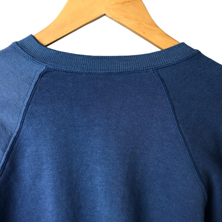 Vintage 80s-90'S Jersey Eagle Print Sweatshirt, Made in USA, Men's XXL cotton navy blue type Vintage Second Hand