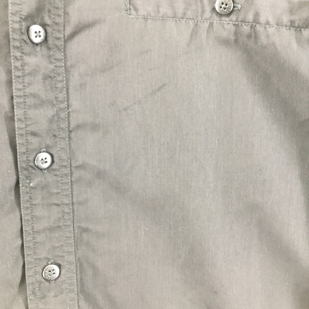 Harley-Davidson Hidden Button Down Short Sleeve Work Shirt Box Shirt Men's XXL polyester black type Vintage Second Hand