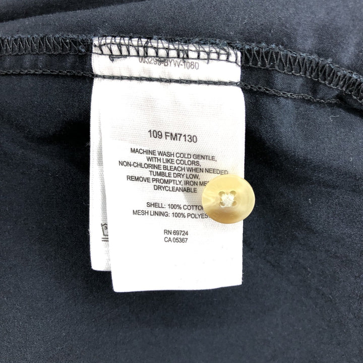 00'S Columbia PFG Hidden Button Down Short Sleeve Fishing Shirt Men's XL cotton black type Vintage Second Hand