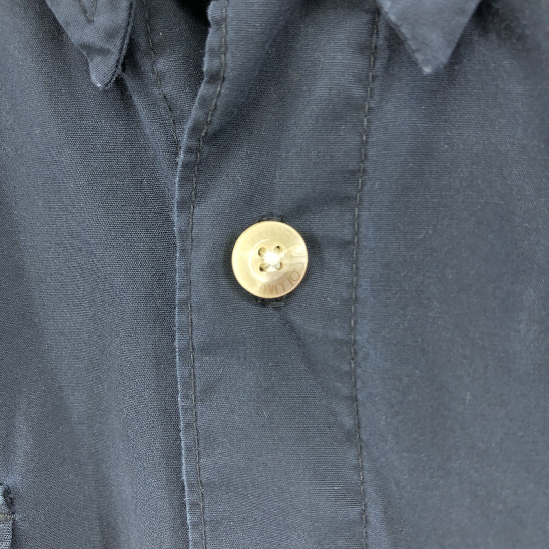 00'S Columbia PFG Hidden Button Down Short Sleeve Fishing Shirt Men's XL cotton black type Vintage Second Hand