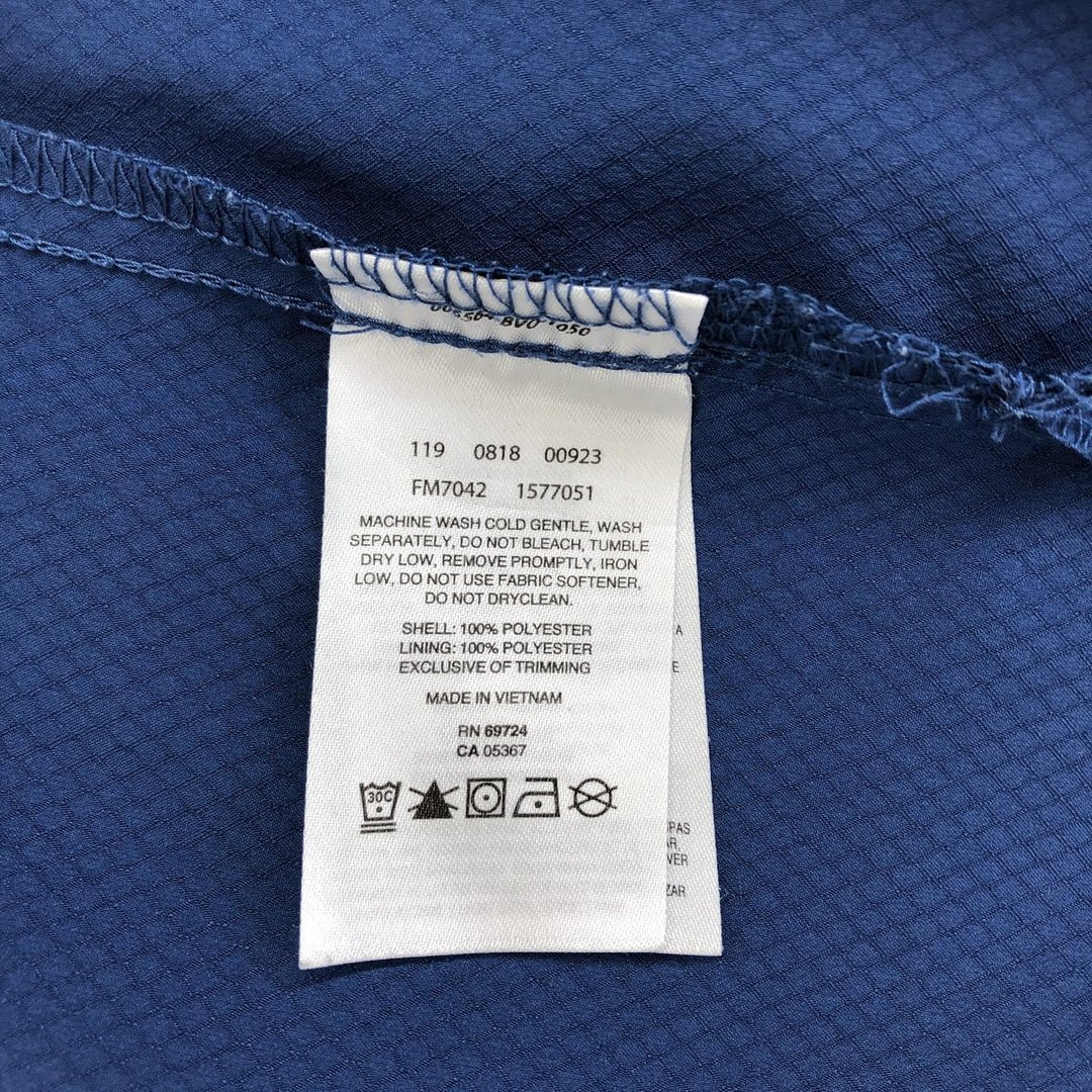 Columbia PFG OMNI-SHADE Ripstop Short Sleeve Fishing Shirt, Box Shirt, Men's Size L polyester blue type Vintage Second Hand
