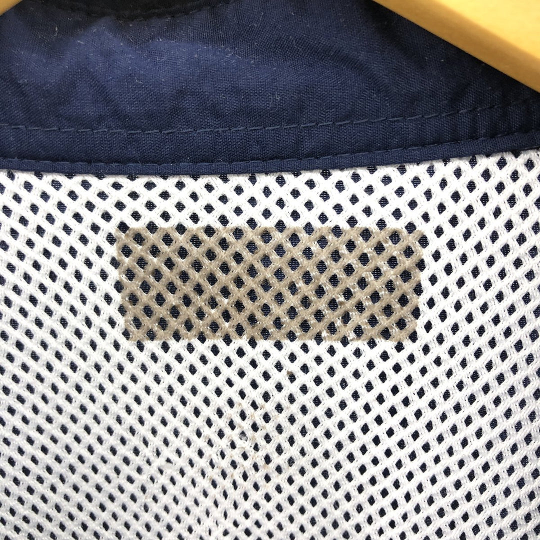 Columbia PFG OMNI-SHADE Button-down Short Sleeve Fishing Shirt, Men's XL Nylon navy blue type Vintage Second Hand