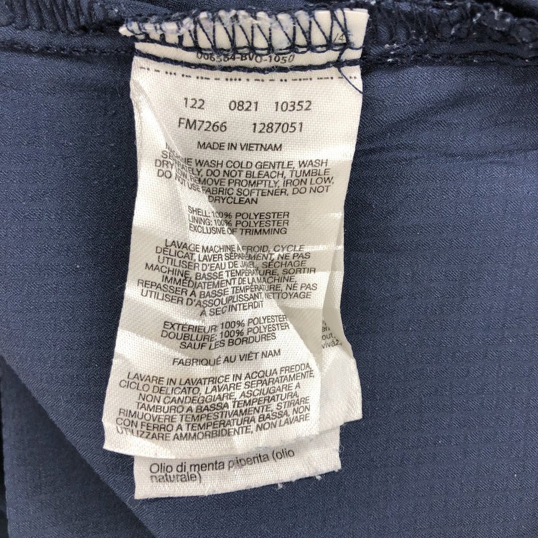 Columbia PFG OMNI-SHADE Ripstop Button-down Short Sleeve Fishing Shirt, Men's M polyester navy blue type Vintage Second Hand