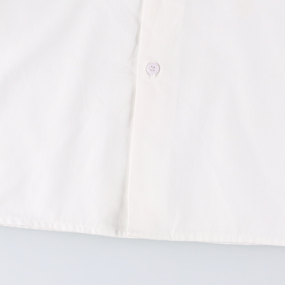 Dickies Short Sleeve Work Shirt Box Shirt Men's XL Vintage unclear white type Vintage Second Hand