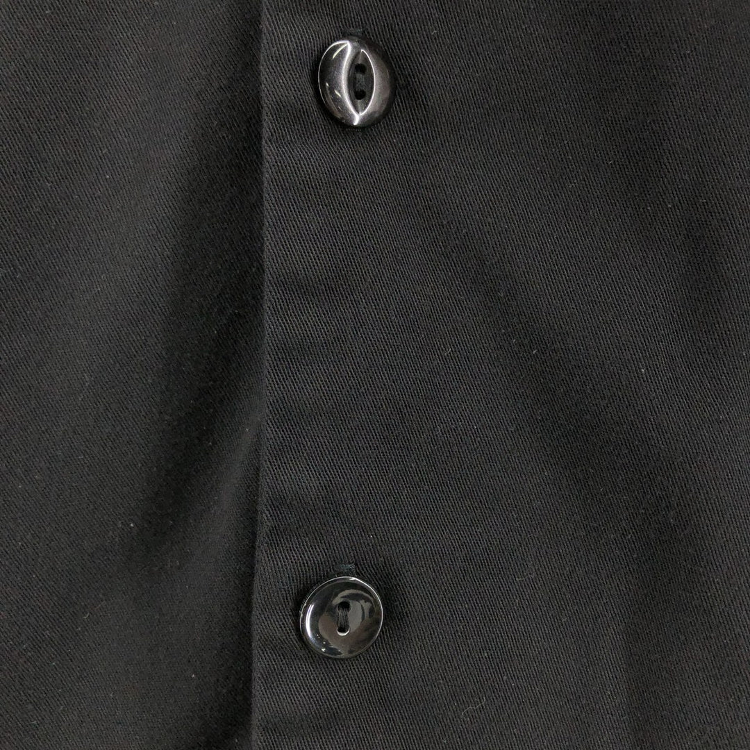 FLIP Two-tone Short Sleeve Open Collar Rayon x Polyester Shirt Box Shirt Men's M Size polyester black type Vintage Second Hand