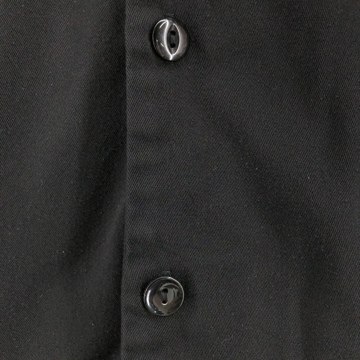 FLIP Two-tone Short Sleeve Open Collar Rayon x Polyester Shirt Box Shirt Men's M Size polyester black type Vintage Second Hand