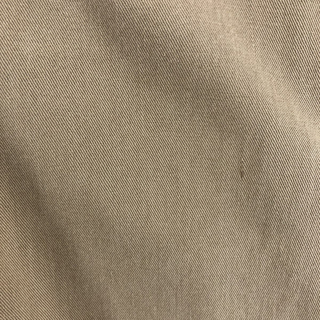 Harley-Davidson Long Sleeve Work Shirt, Men's Size S cotton beige type brown Vintage Second Hand