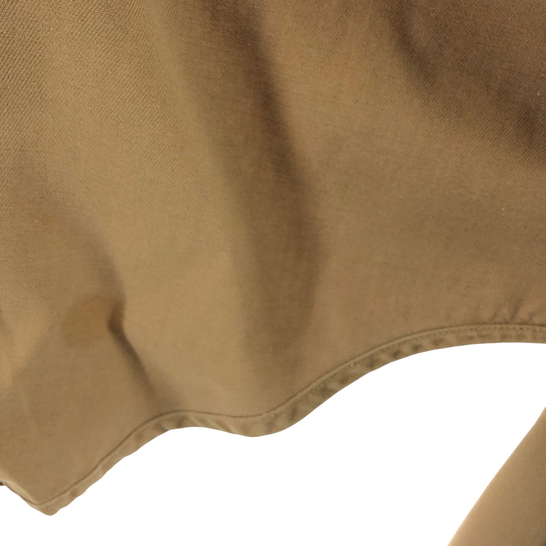 Harley-Davidson Long Sleeve Work Shirt, Men's Size S cotton beige type brown Vintage Second Hand