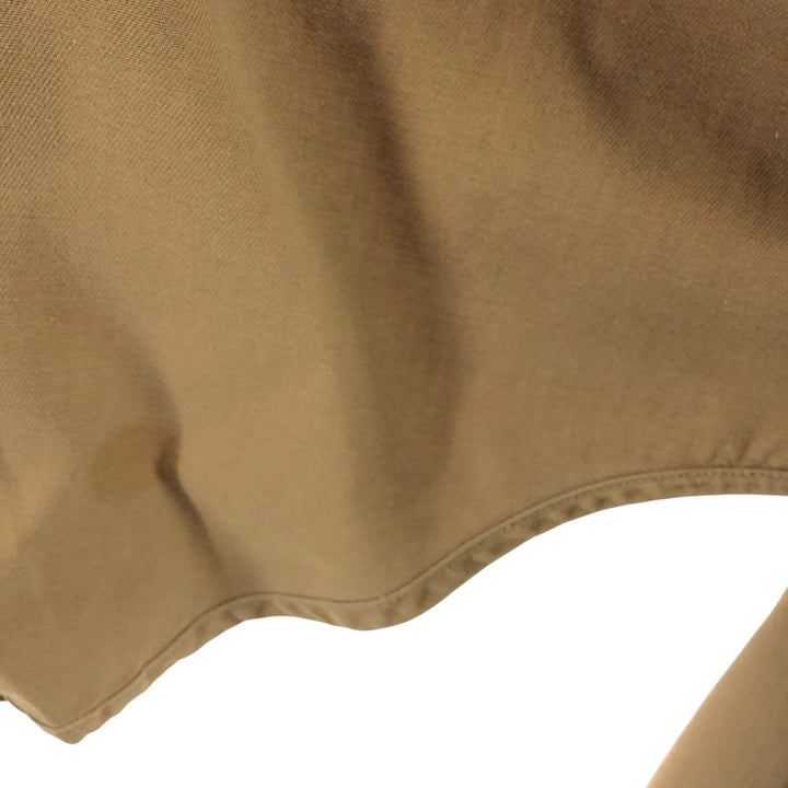 Harley-Davidson Long Sleeve Work Shirt, Men's Size S cotton beige type brown Vintage Second Hand