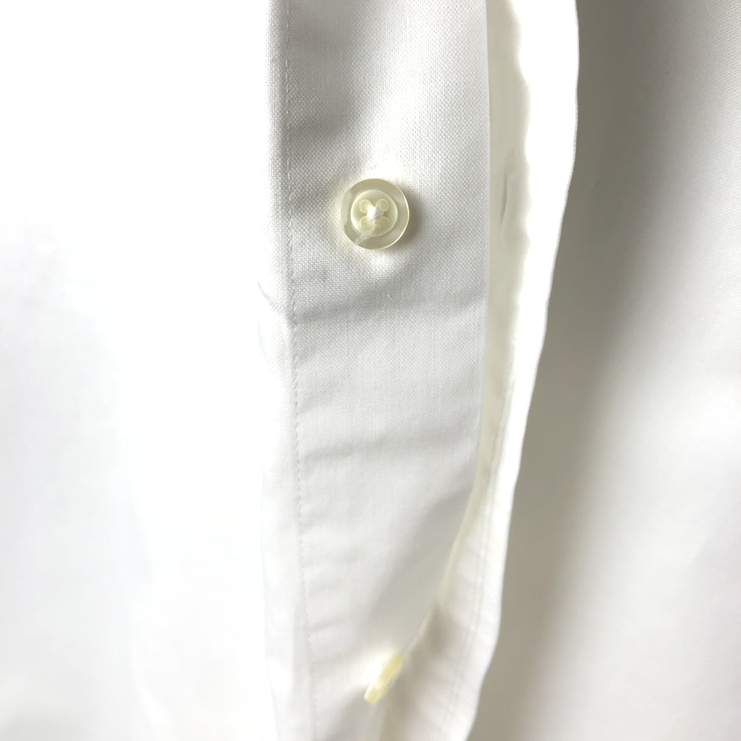 Brooks Brothers 346 long sleeve cotton shirt, men's size XL cotton white type Vintage Second Hand