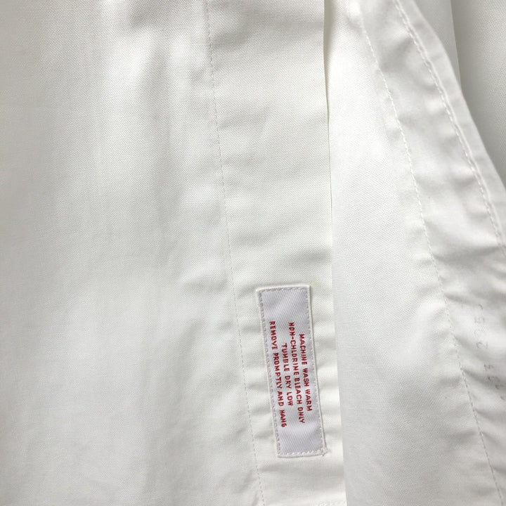 Brooks Brothers 346 long sleeve cotton shirt, men's size XL cotton white type Vintage Second Hand