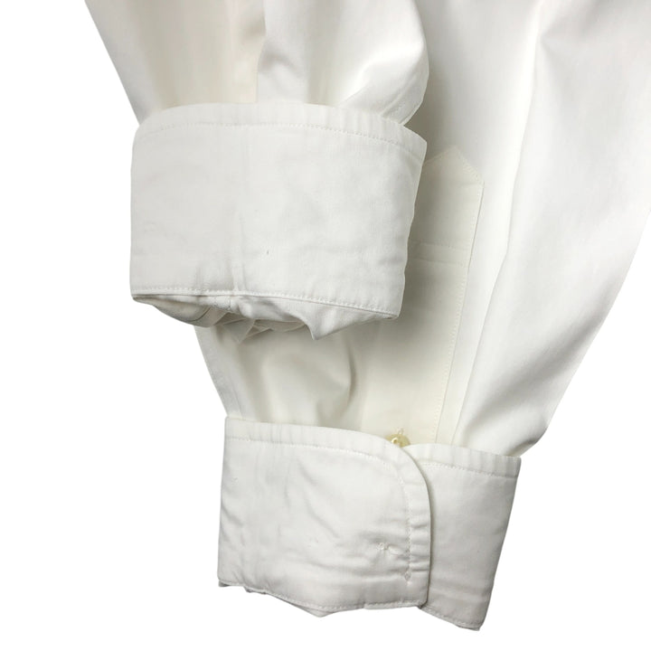 Brooks Brothers 346 long sleeve cotton shirt, men's size XL cotton white type Vintage Second Hand