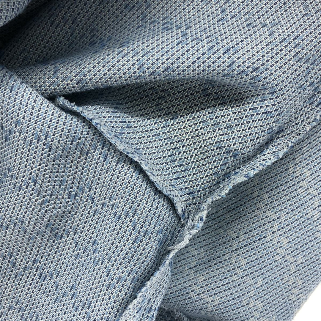 70'S JCPenney Towncraft short sleeve button down striped shirt, men's size M, vintage cotton Blue type light blue Vintage Second Hand